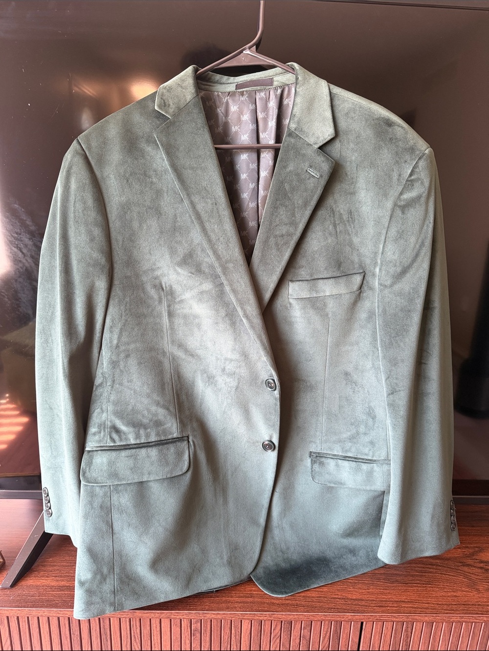 Michael Kors Men's Suede Sport Coat